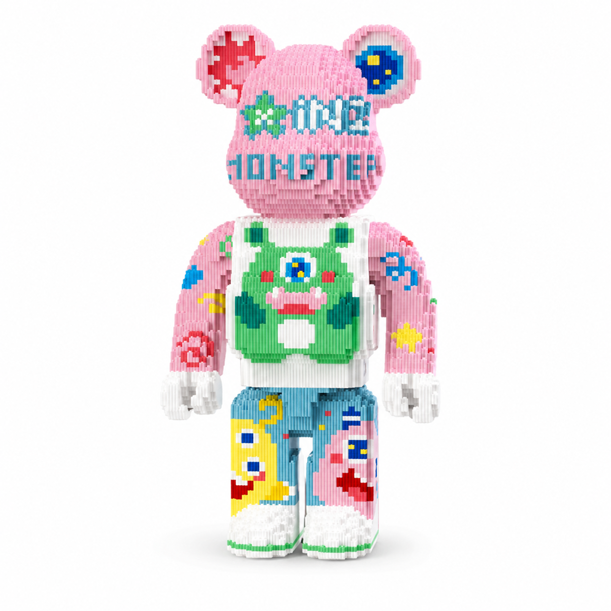 blocky monsters Monster Bear Building Block Set – GoTopLiving