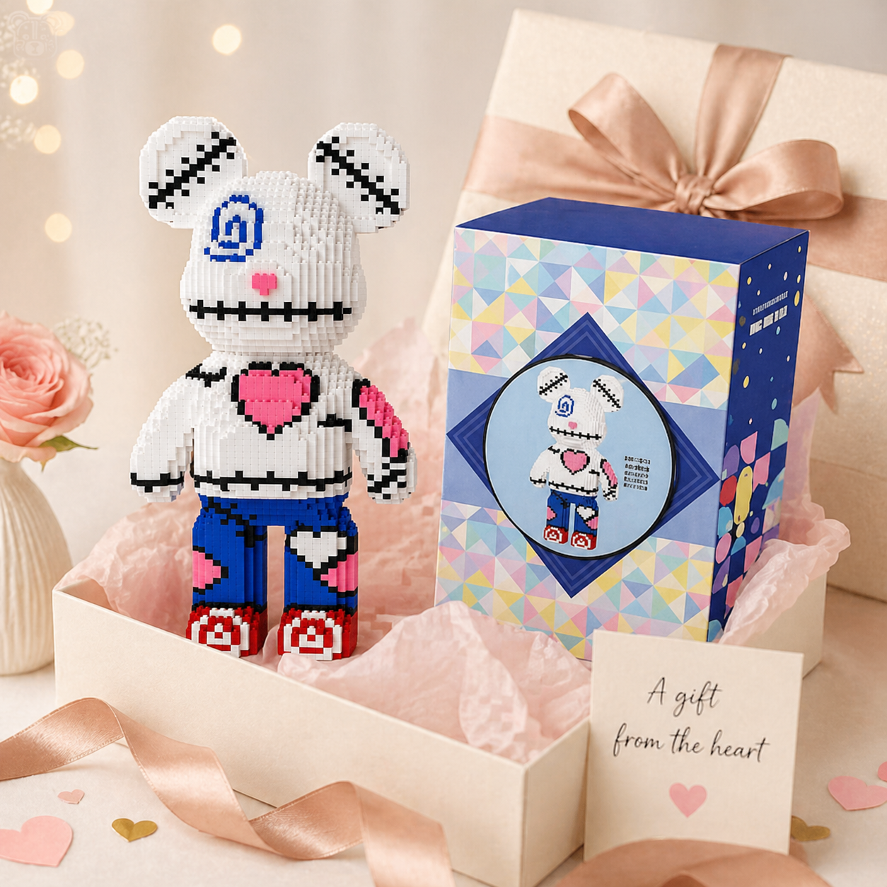Zipper Bear Building Block Set for Kids