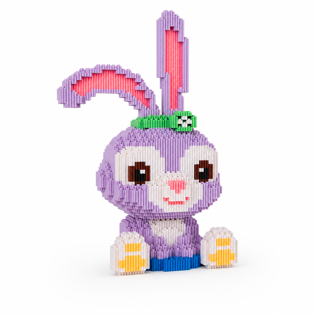 Purple Rabbit 3D Building Block Set