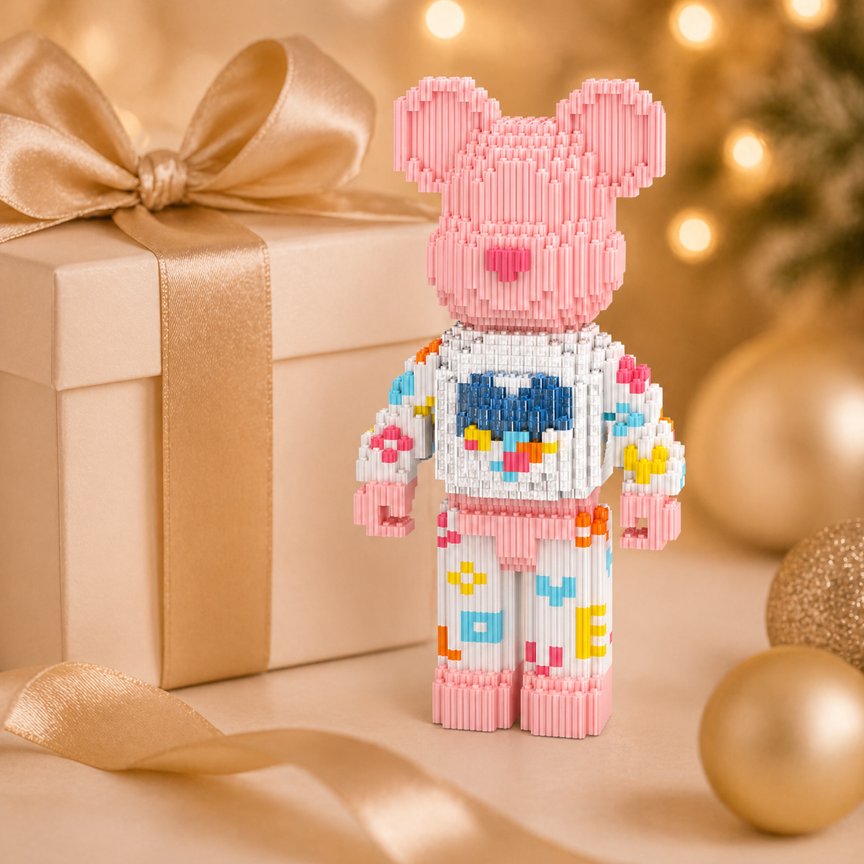 Love Bear Building Block Set