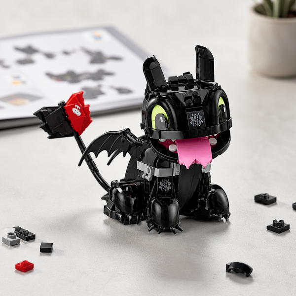 Black Dragon 784-Piece Building Set for Adults – GoTopLiving