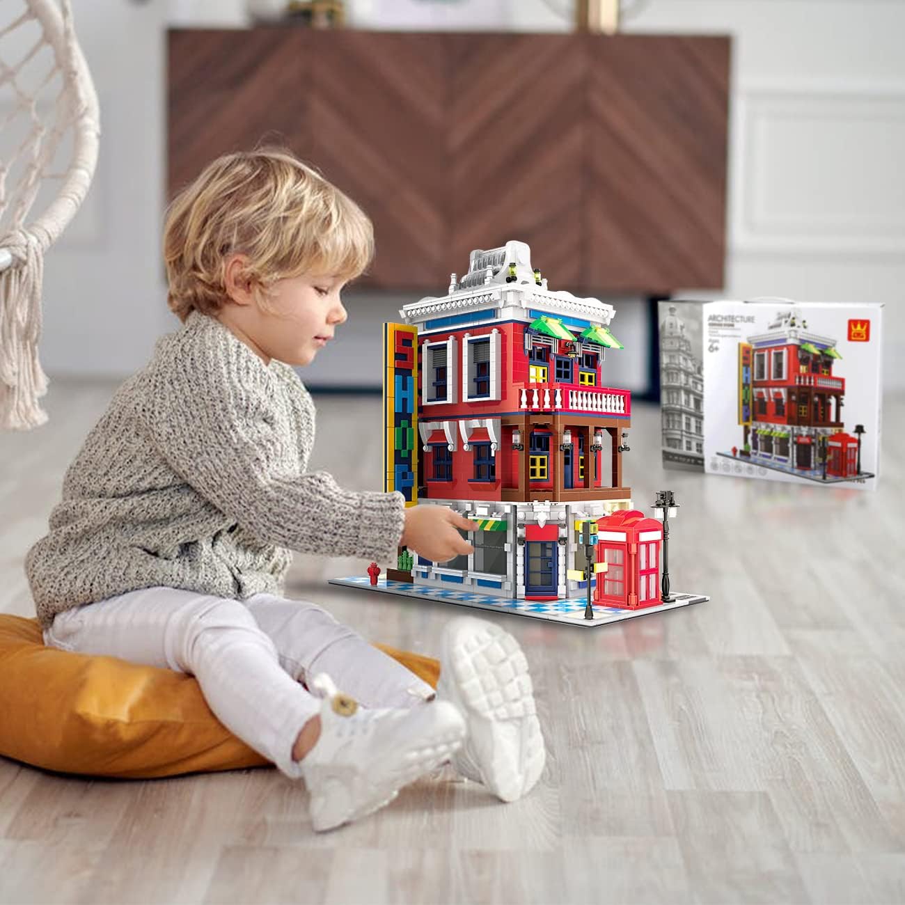 Corner Store Building Blocks Set