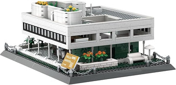 Villa Savoye 1226-Piece Building Blocks Set