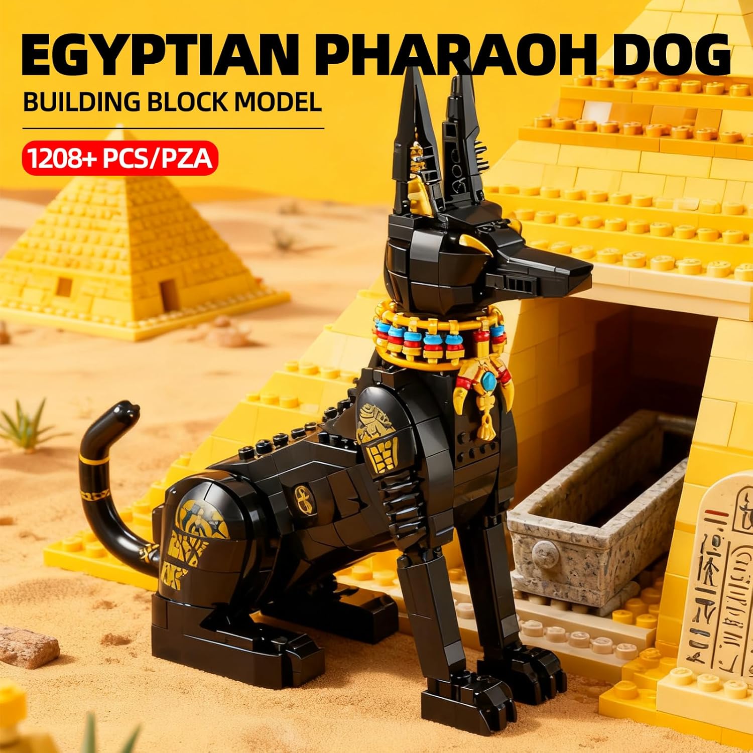 Pharaoh Dog Building Block