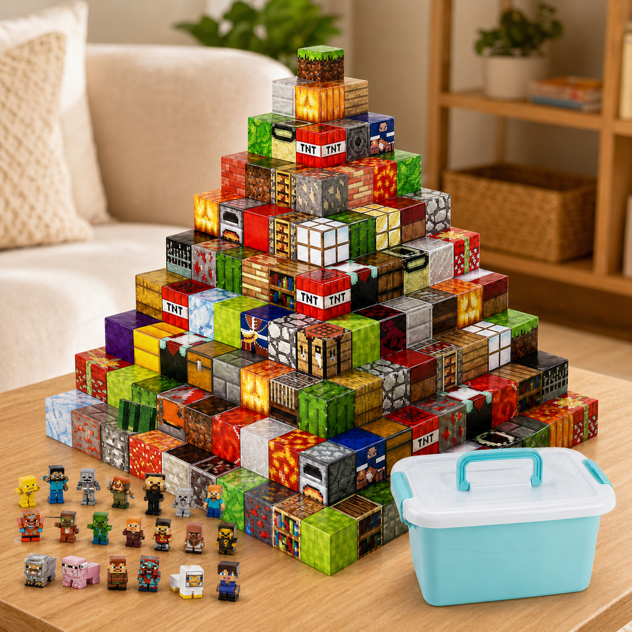 Magnetic Building Blocks Set for Kids