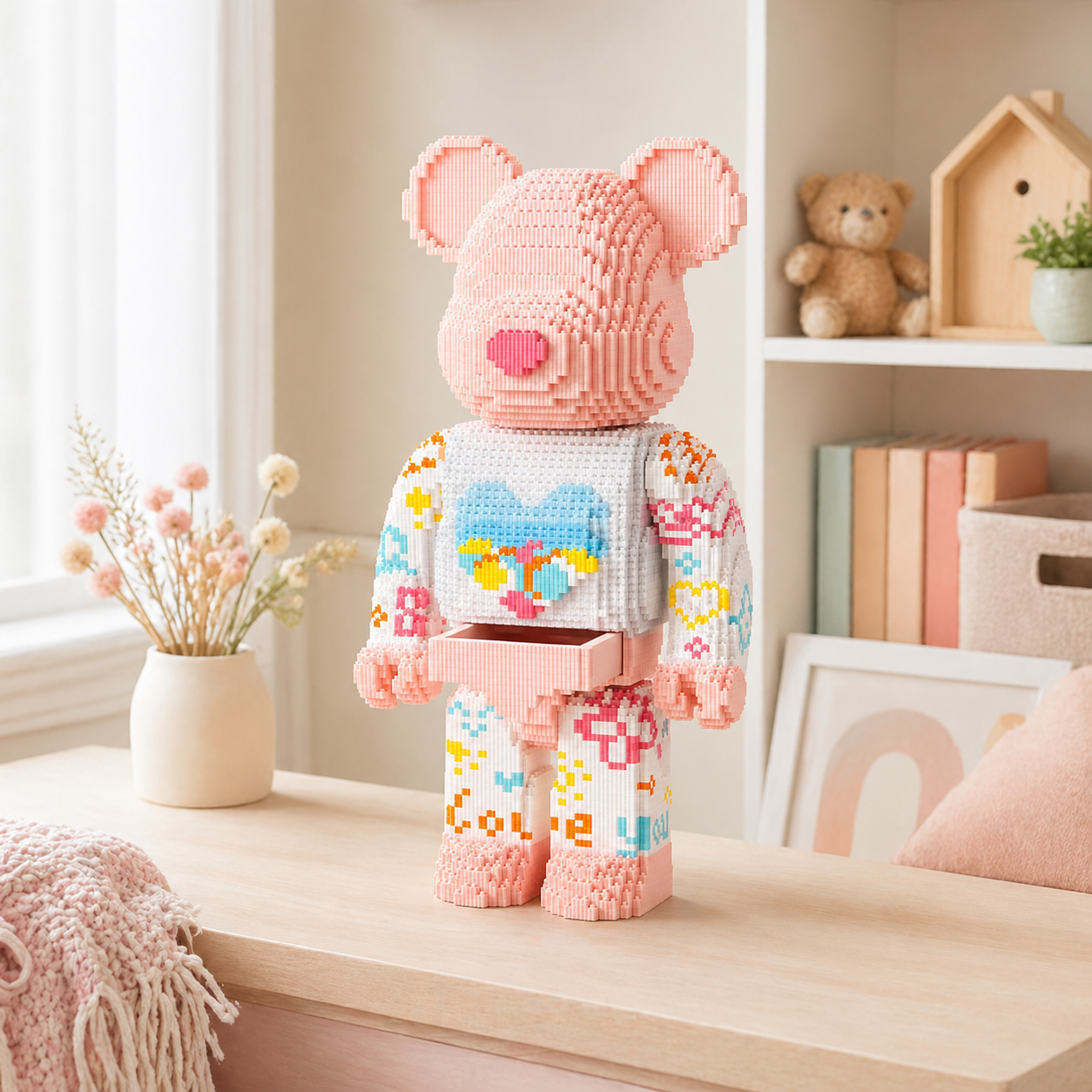 Love Bear Building Block Set