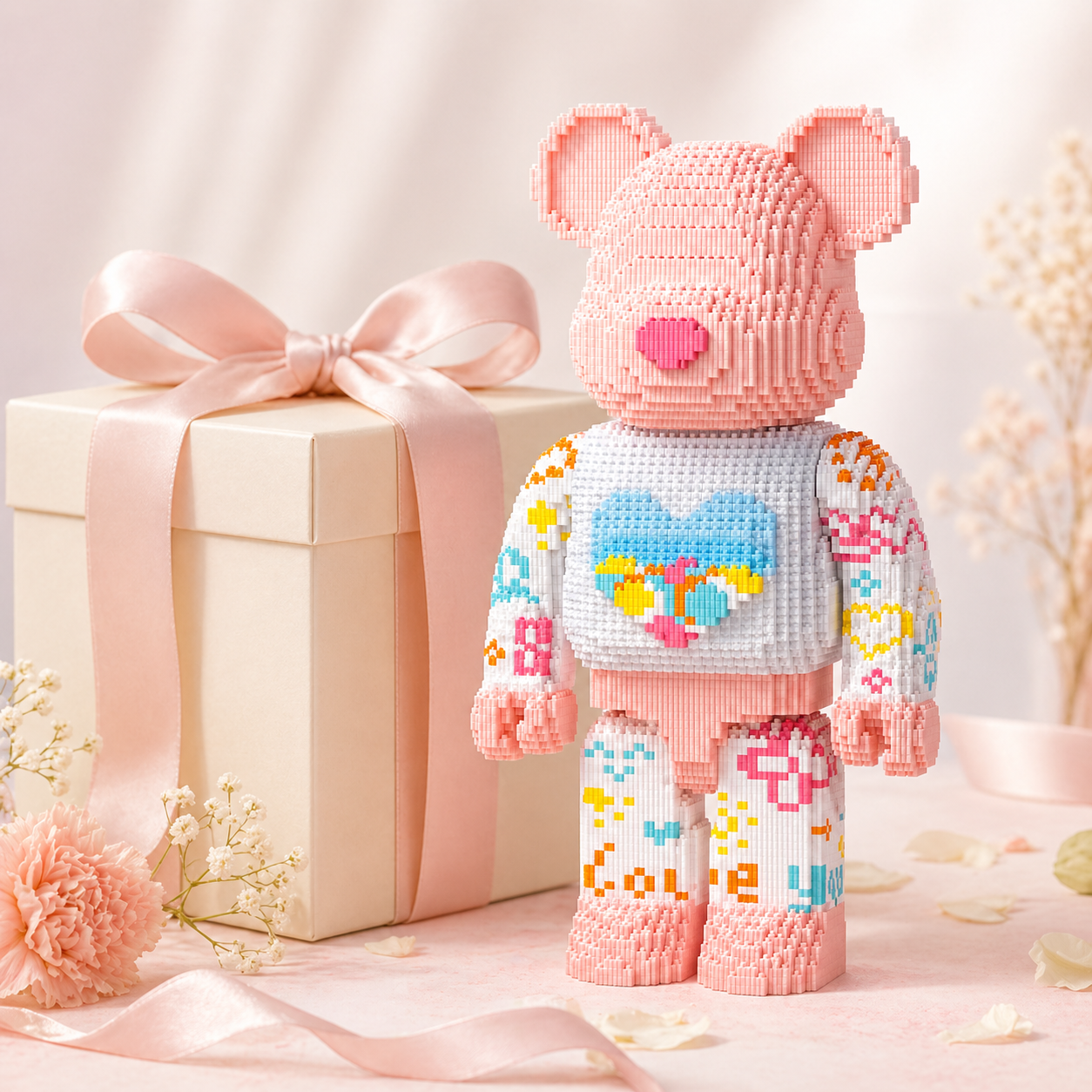 Love Bear Building Block Set