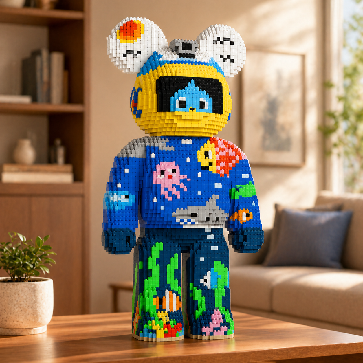 Seafood Bear Building Block Set