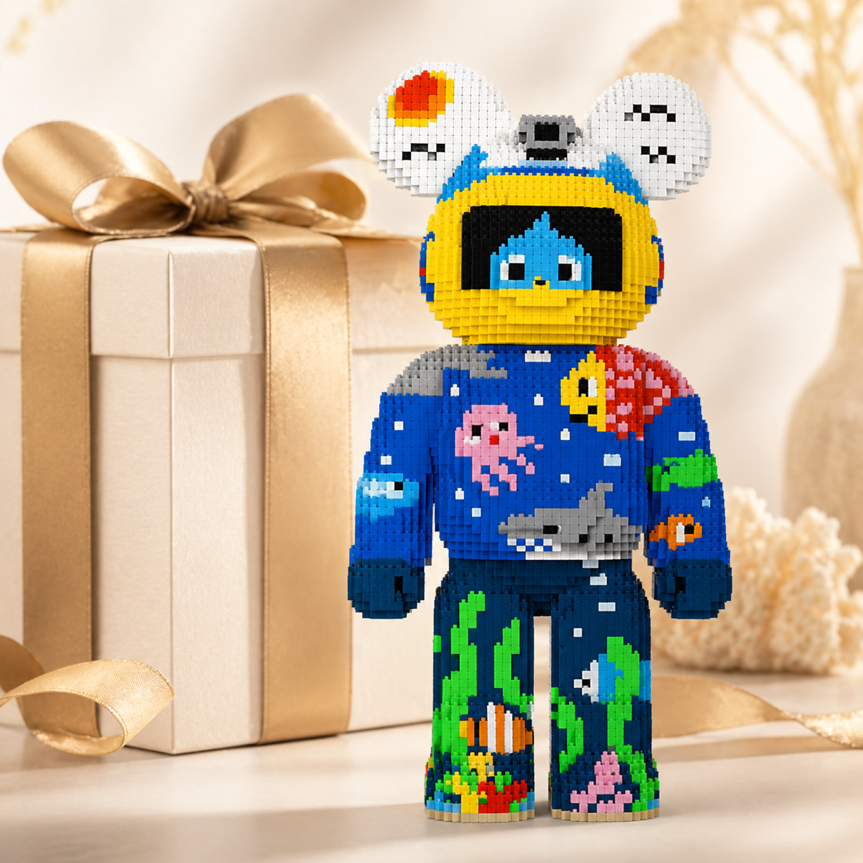 Seafood Bear Building Block Set
