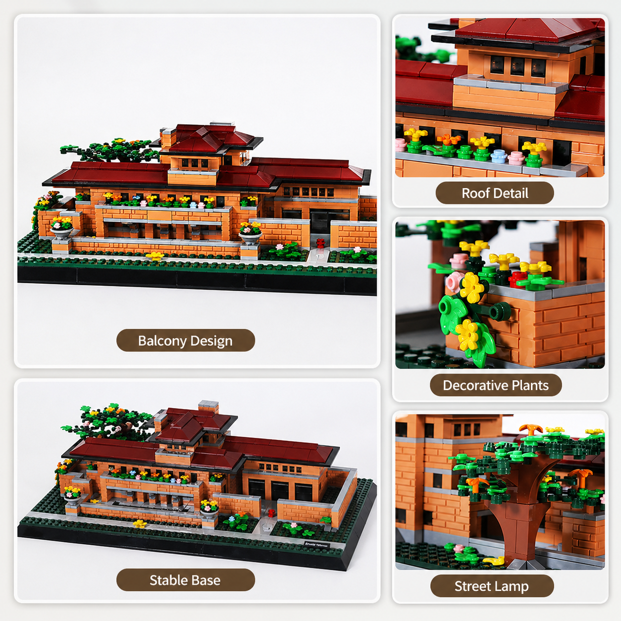 Chicago Style Architecture Building Blocks