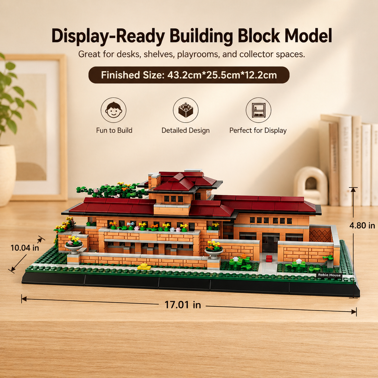 Chicago Style Architecture Building Blocks