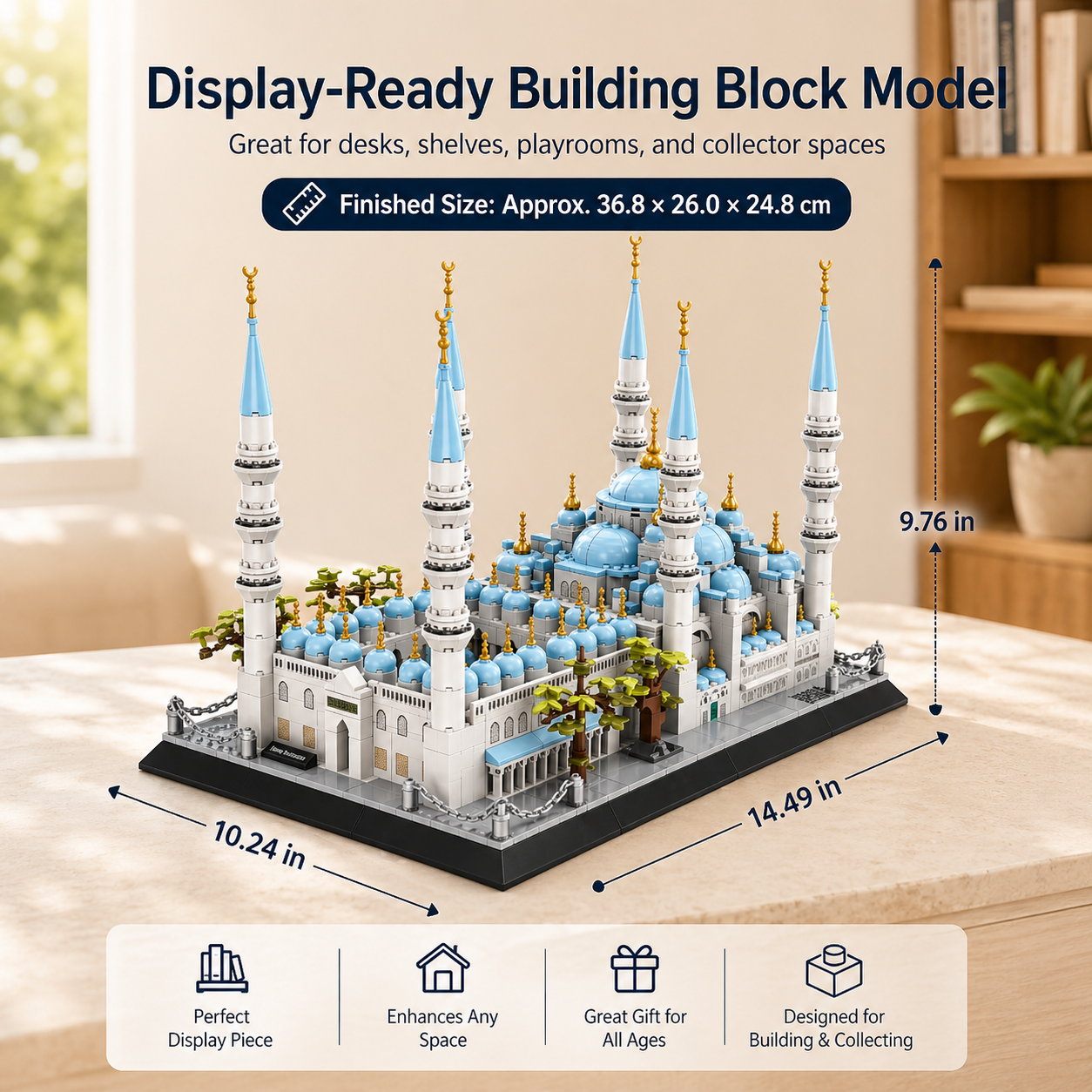 Building Blocks Mosque Architecture Model Set