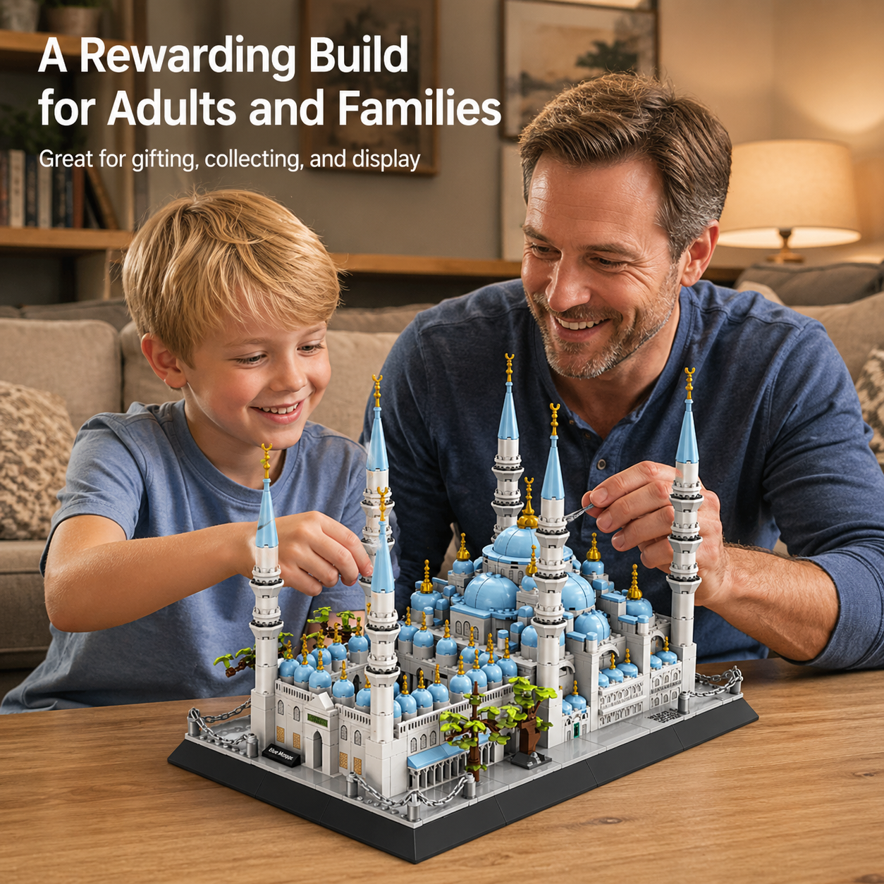 Building Blocks Mosque Architecture Model Set