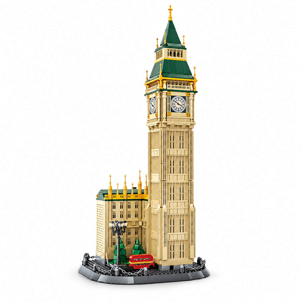 Wange 5216 London Elizabeth Tower Building Set