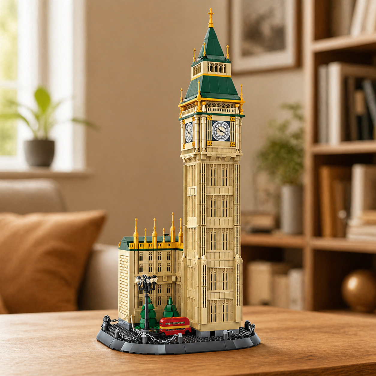 Wange 5216 London Elizabeth Tower Building Set