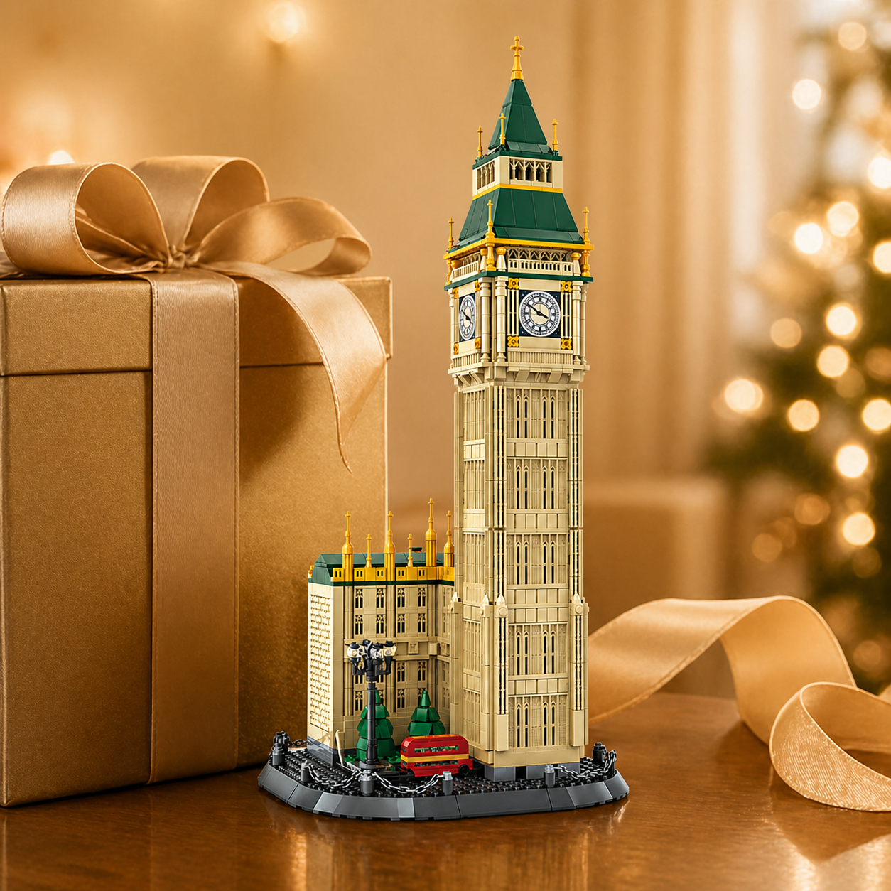 Wange 5216 London Elizabeth Tower Building Set