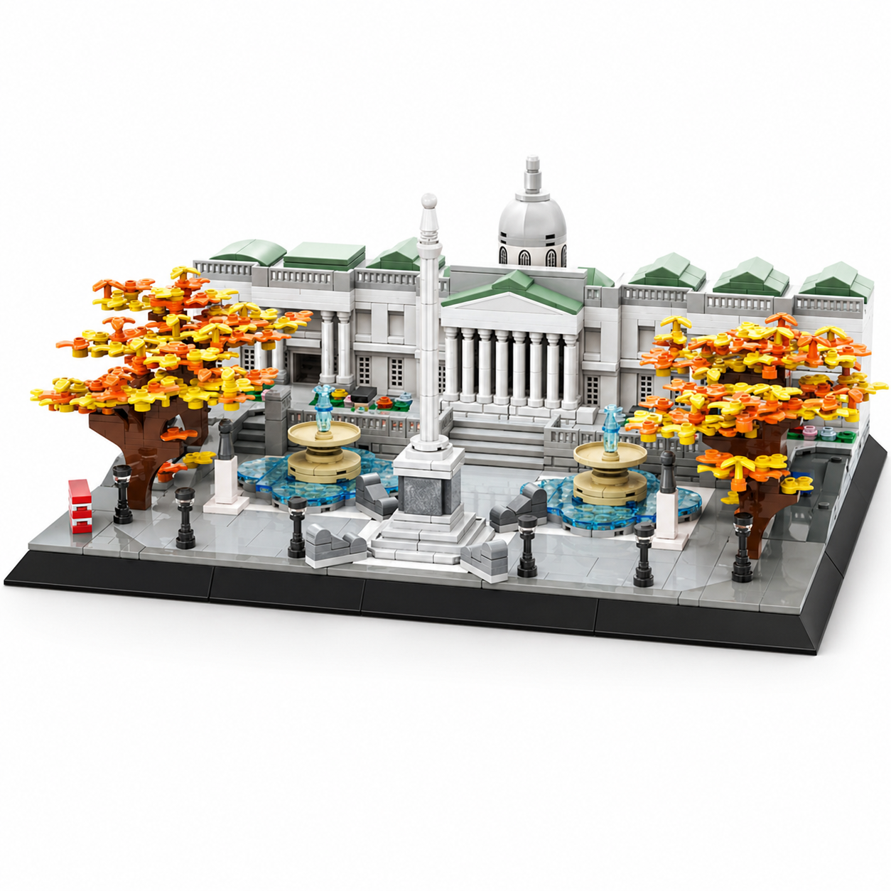 Trafalgar Square 1245-Piece Building Blocks Set