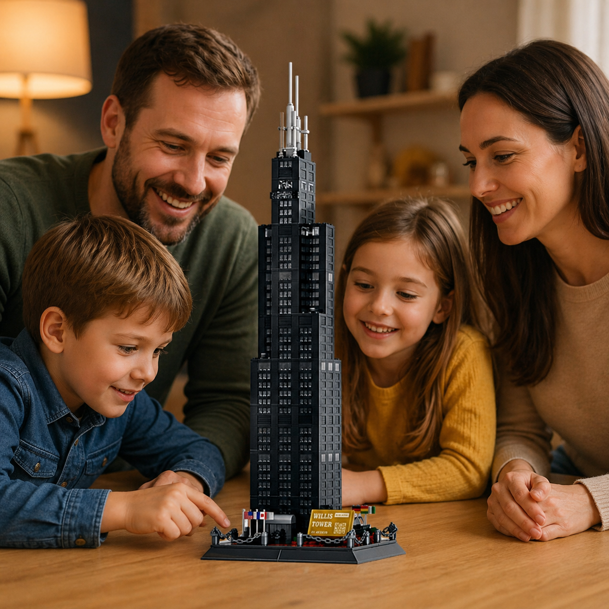 Willis Tower Building Blocks Set