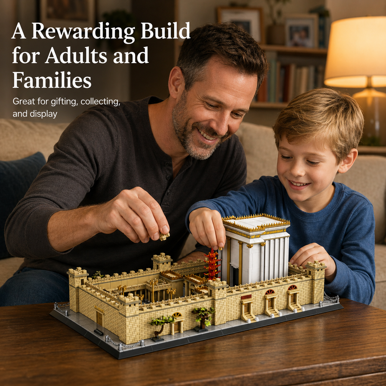 Jerusalem Temple Building Blocks Model Set
