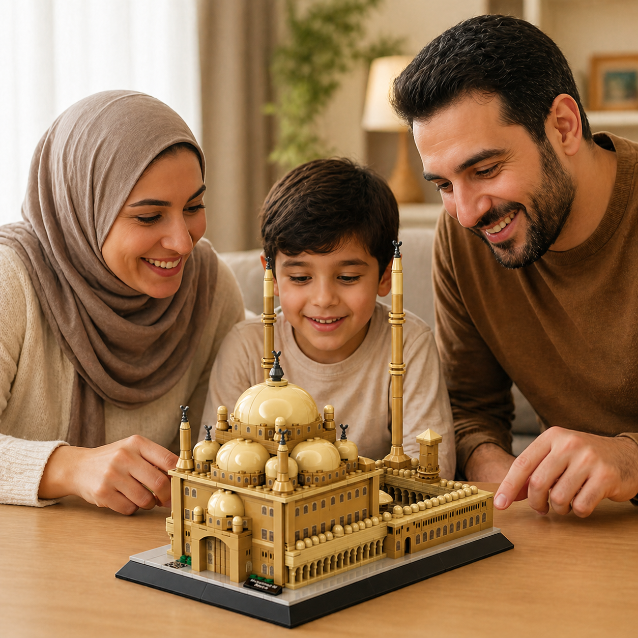 Cairo Mosque 620-Piece Building Blocks Set