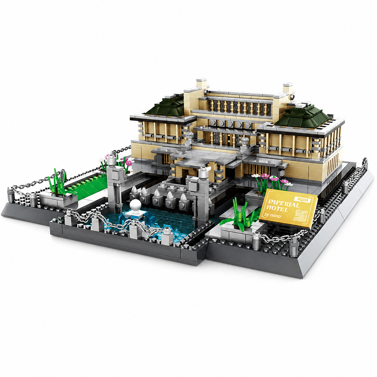 Imperial Hotel Tokyo 1375-Piece Building Blocks Set