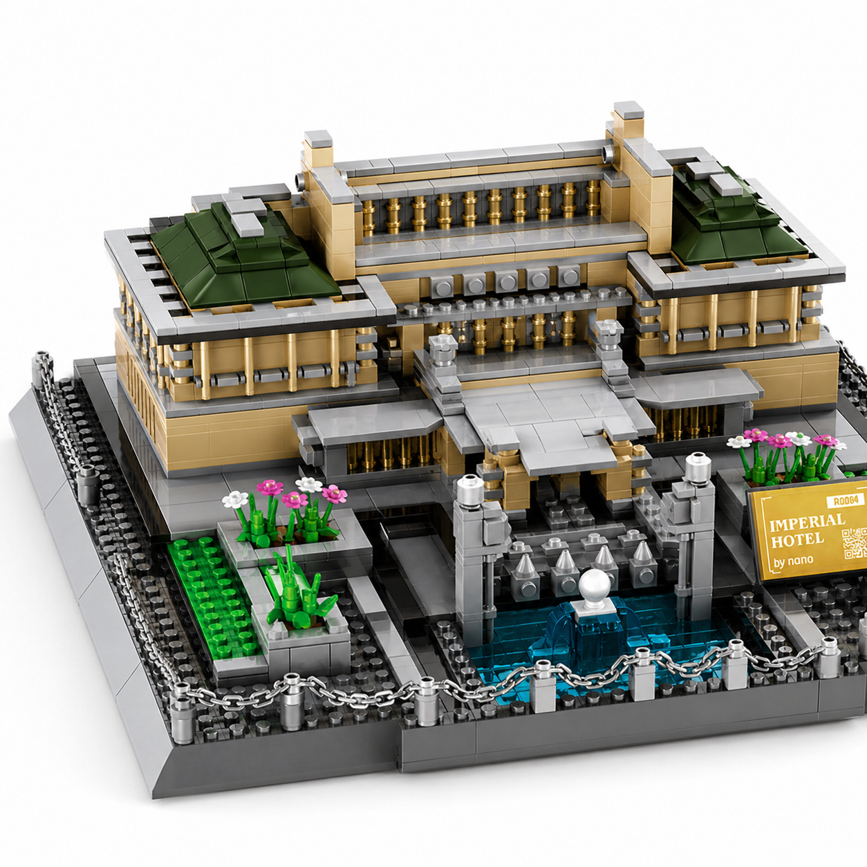 Imperial Hotel Tokyo 1375-Piece Building Blocks Set