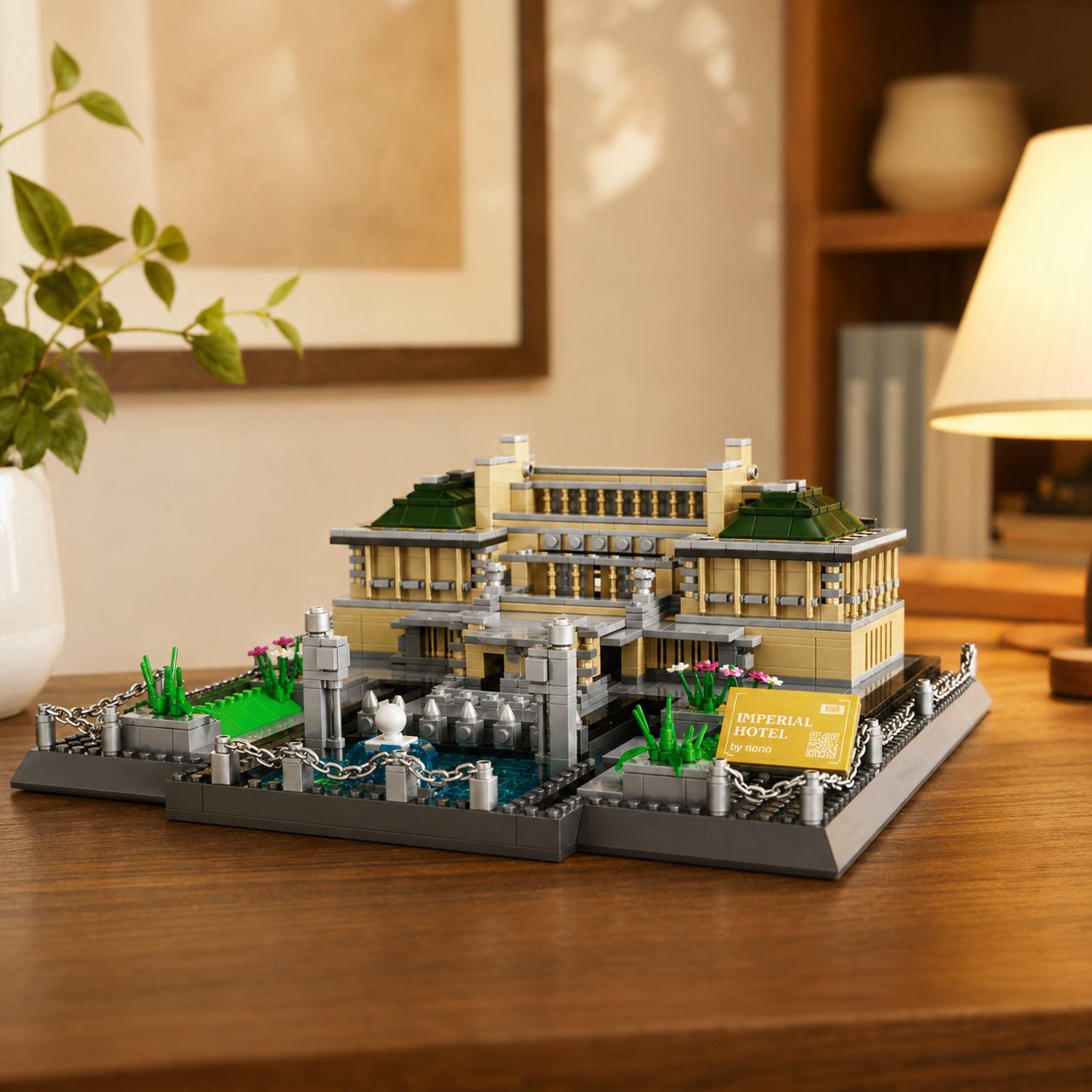 Imperial Hotel Tokyo 1375-Piece Building Blocks Set