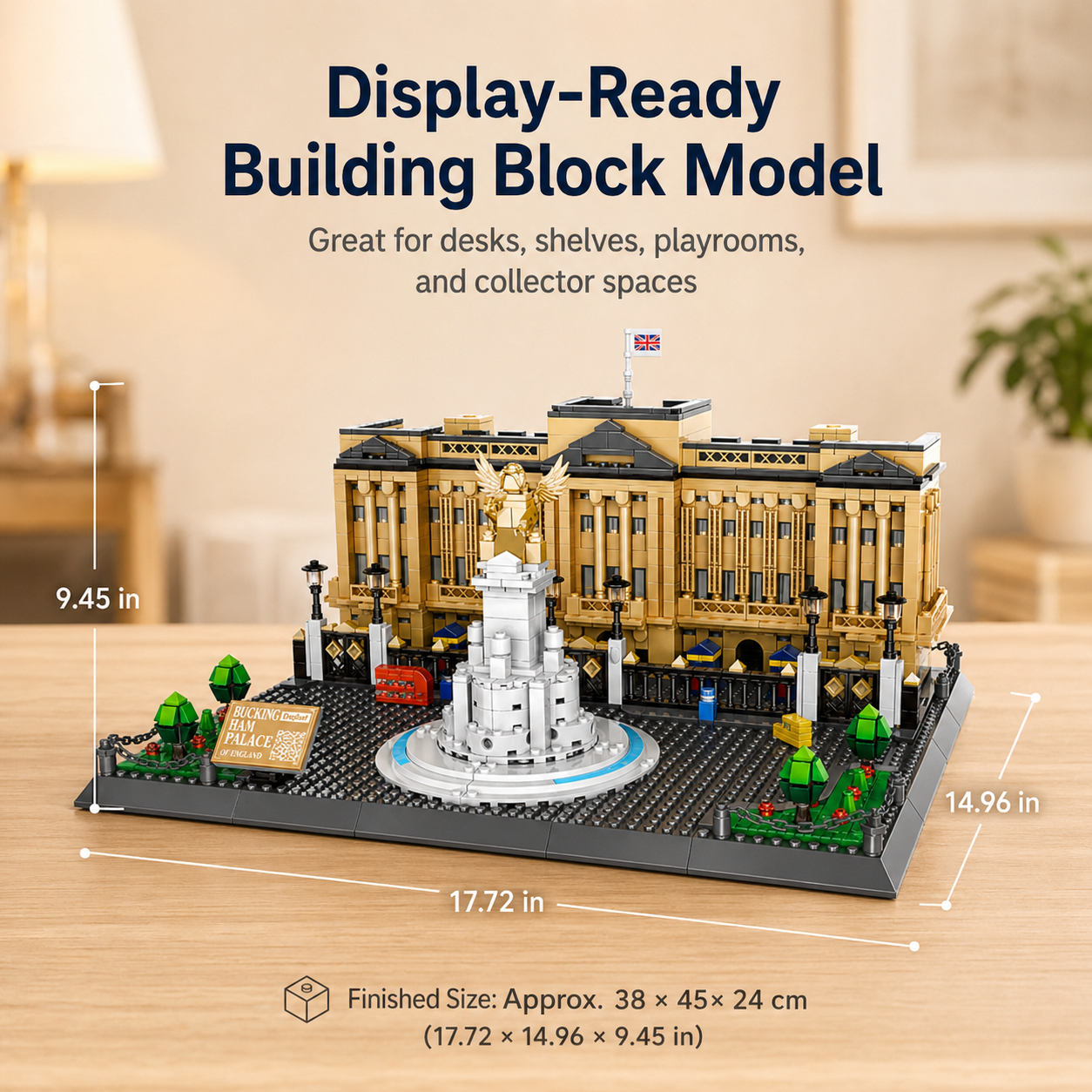 Buckingham Palace Building Blocks Model Kit