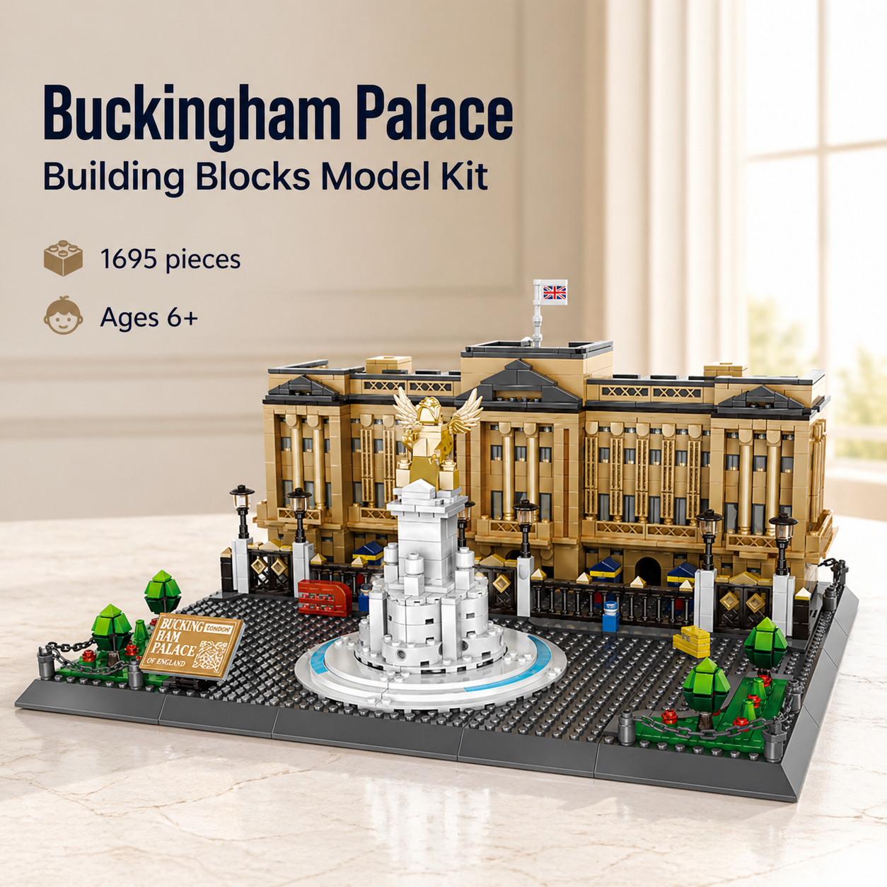 Buckingham Palace Building Blocks Model Kit