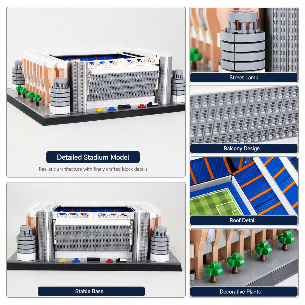 Stadium Building Block Set Small Particle