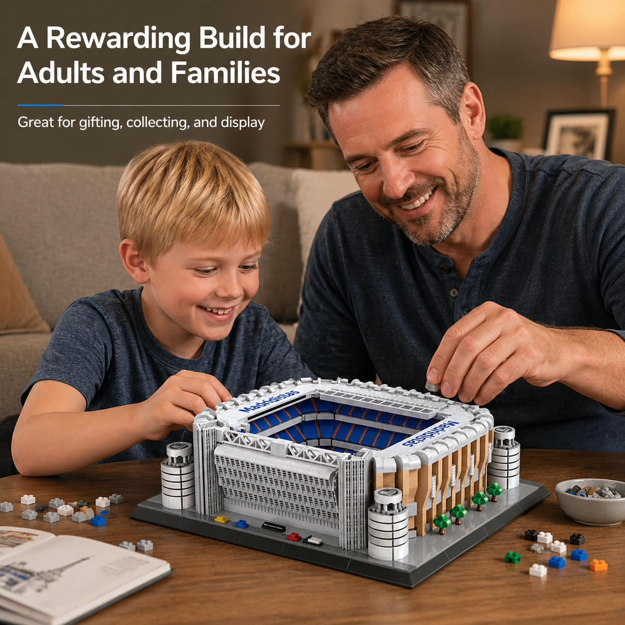 Stadium Building Block Set Small Particle
