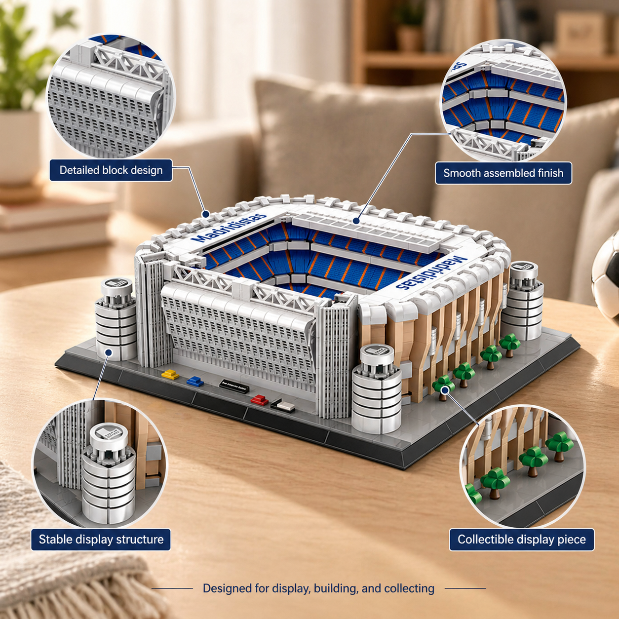 Stadium Building Block Set Small Particle