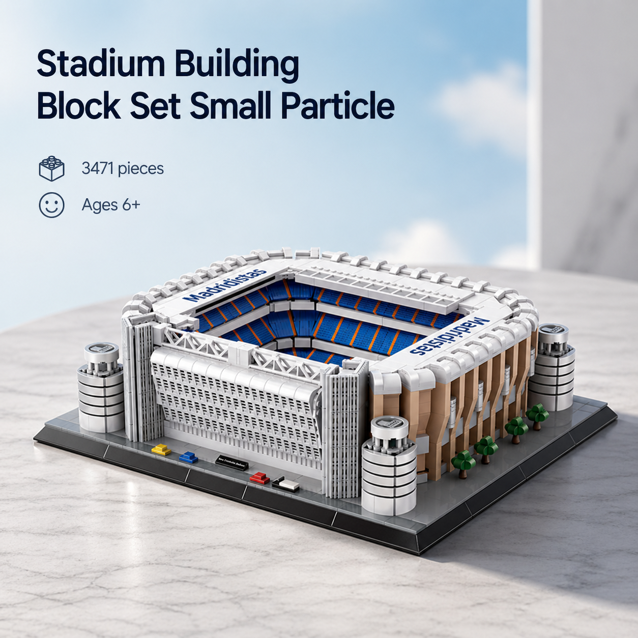 Stadium Building Block Set Small Particle