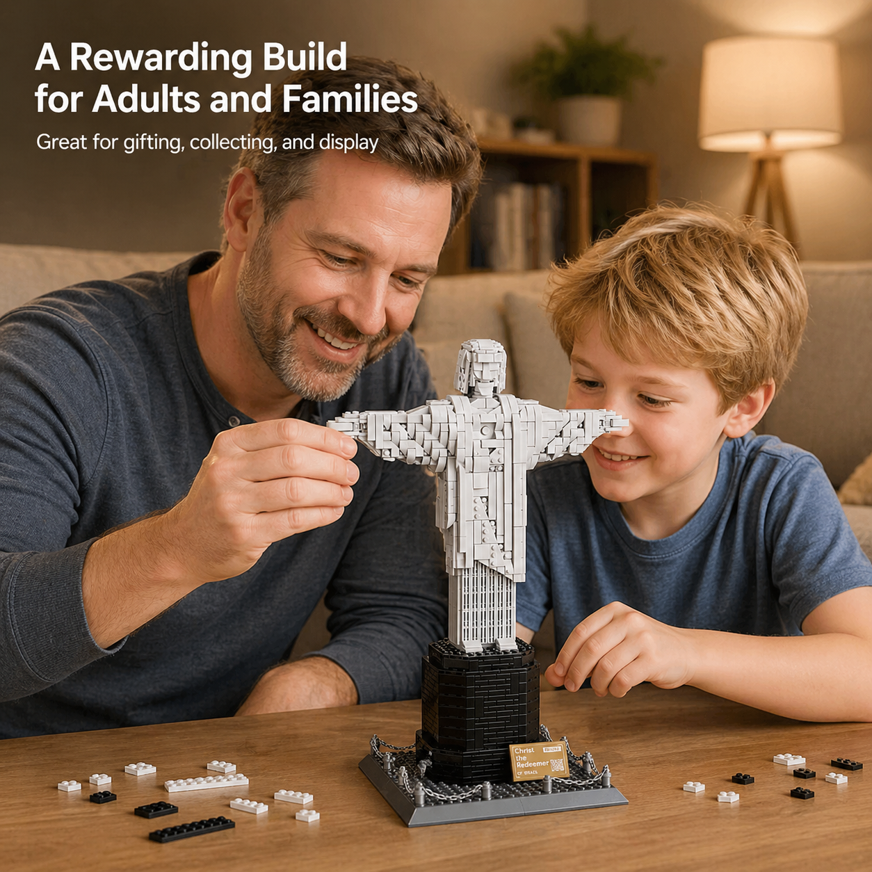 Rio de Janeiro Statue Building Block Set