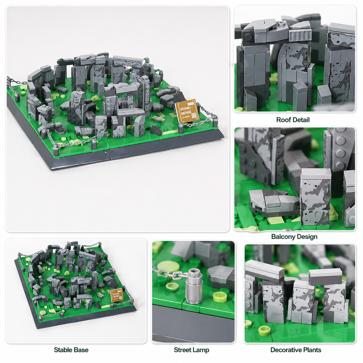 Stonehenge Architecture Blocks Model Kit