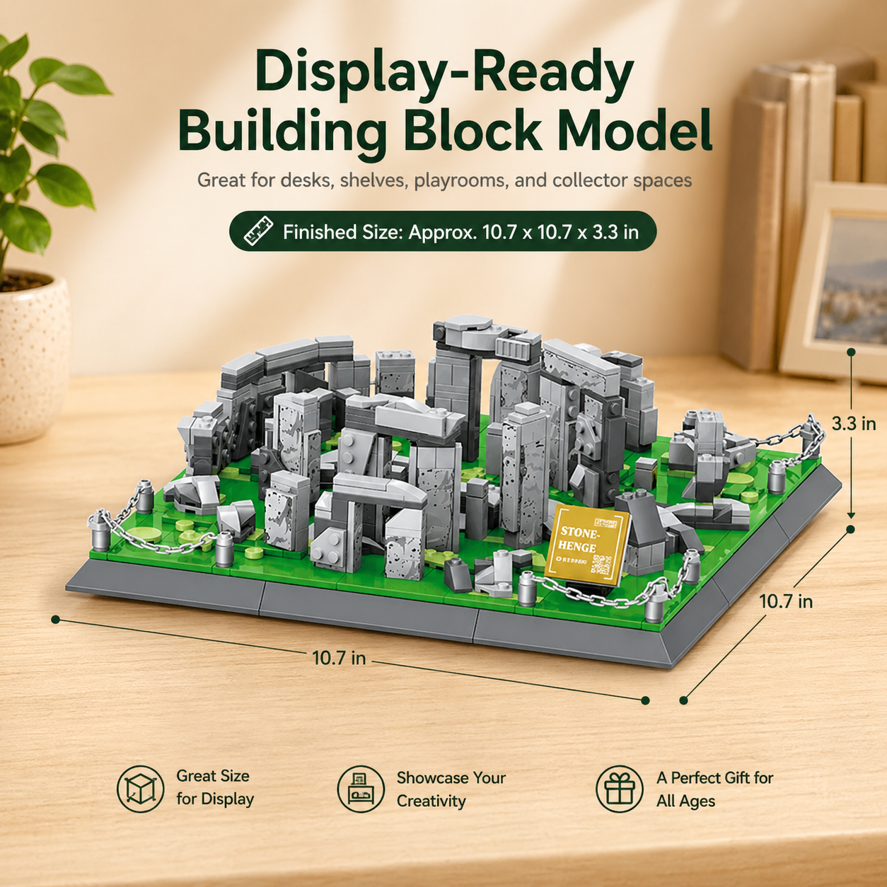 Stonehenge Architecture Blocks Model Kit