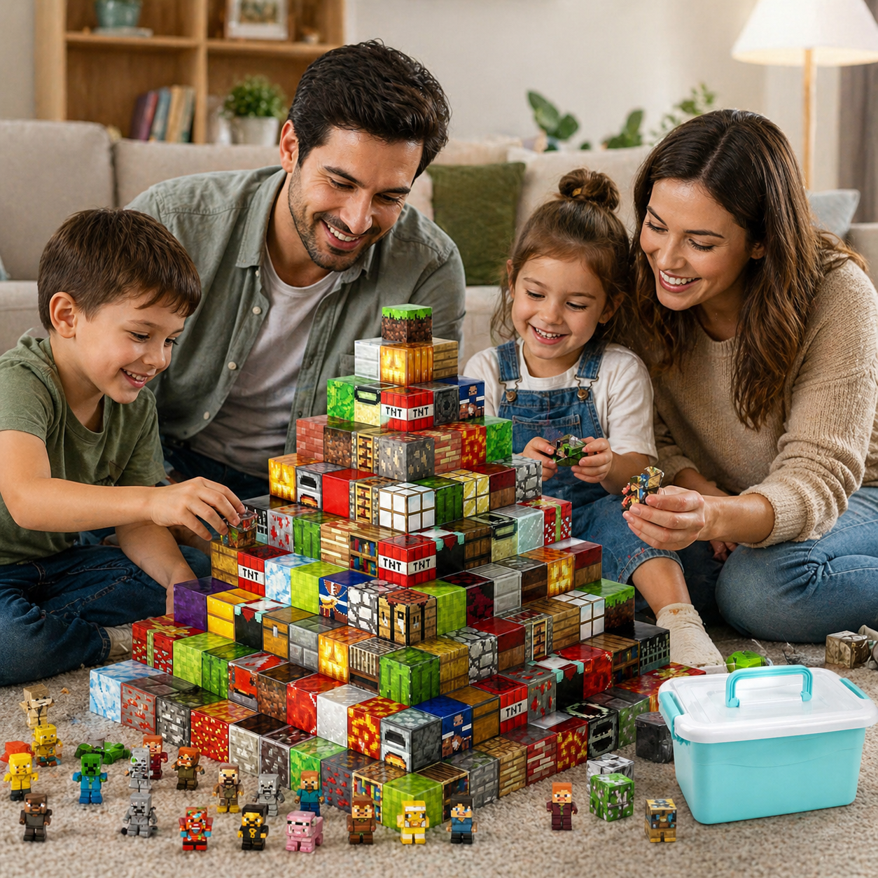 Magnetic Building Blocks Set for Kids