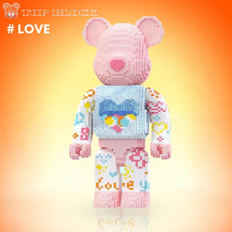 Love Bear Building Block Set