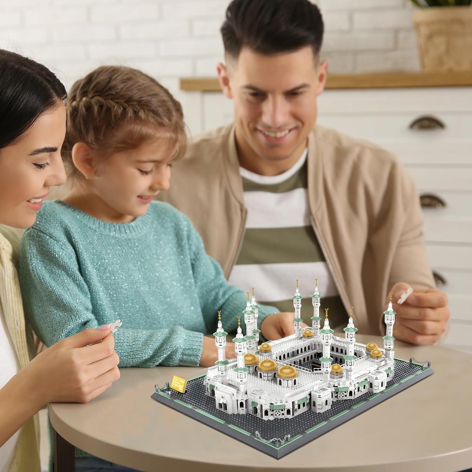 Mosque Architecture Building Blocks Set