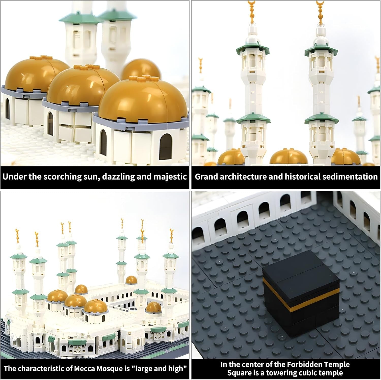 Mosque Architecture Building Blocks Set