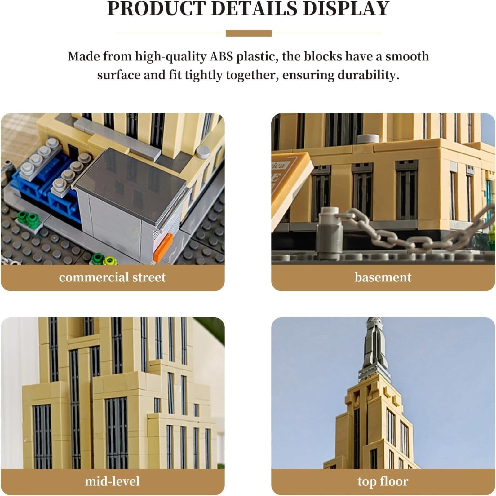 Empire State Building Blocks Set