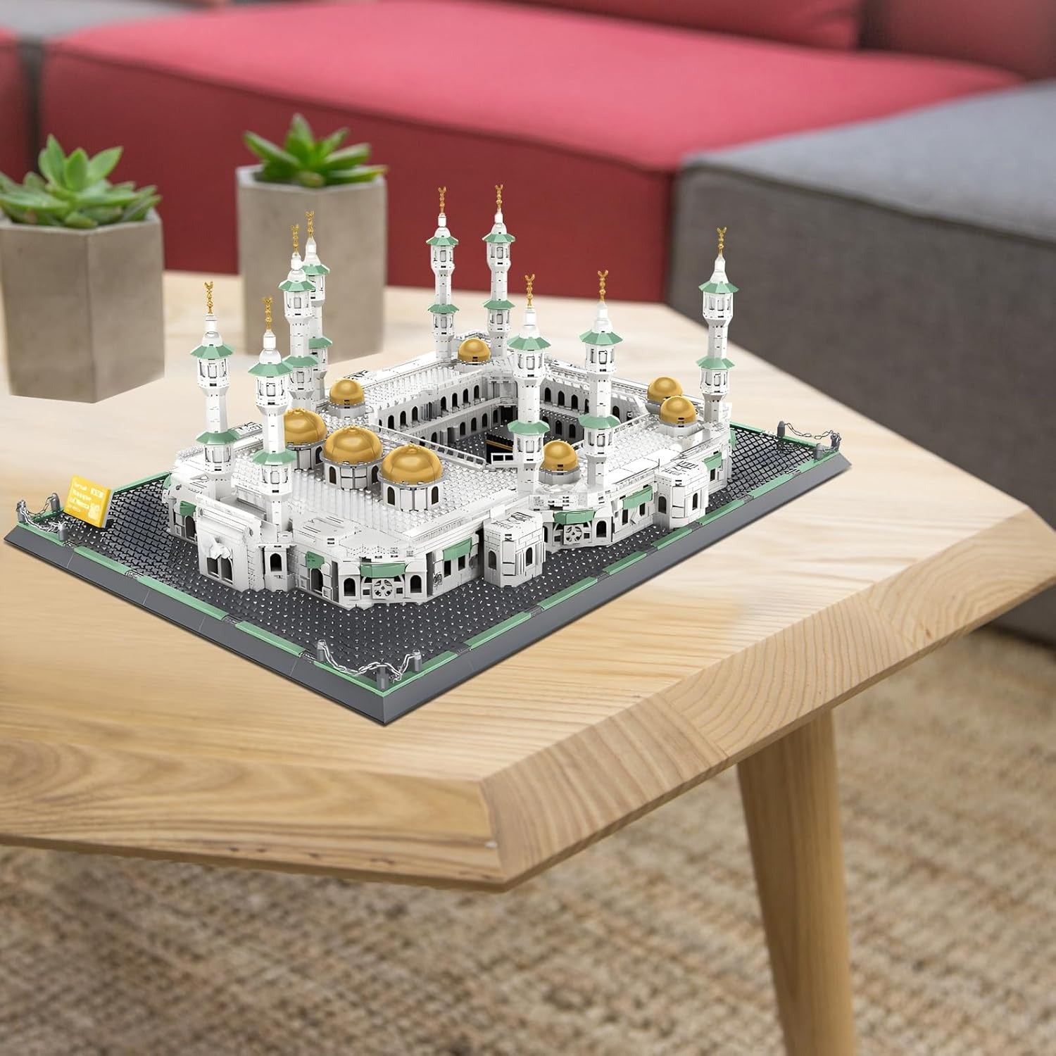 Mosque Architecture Building Blocks Set