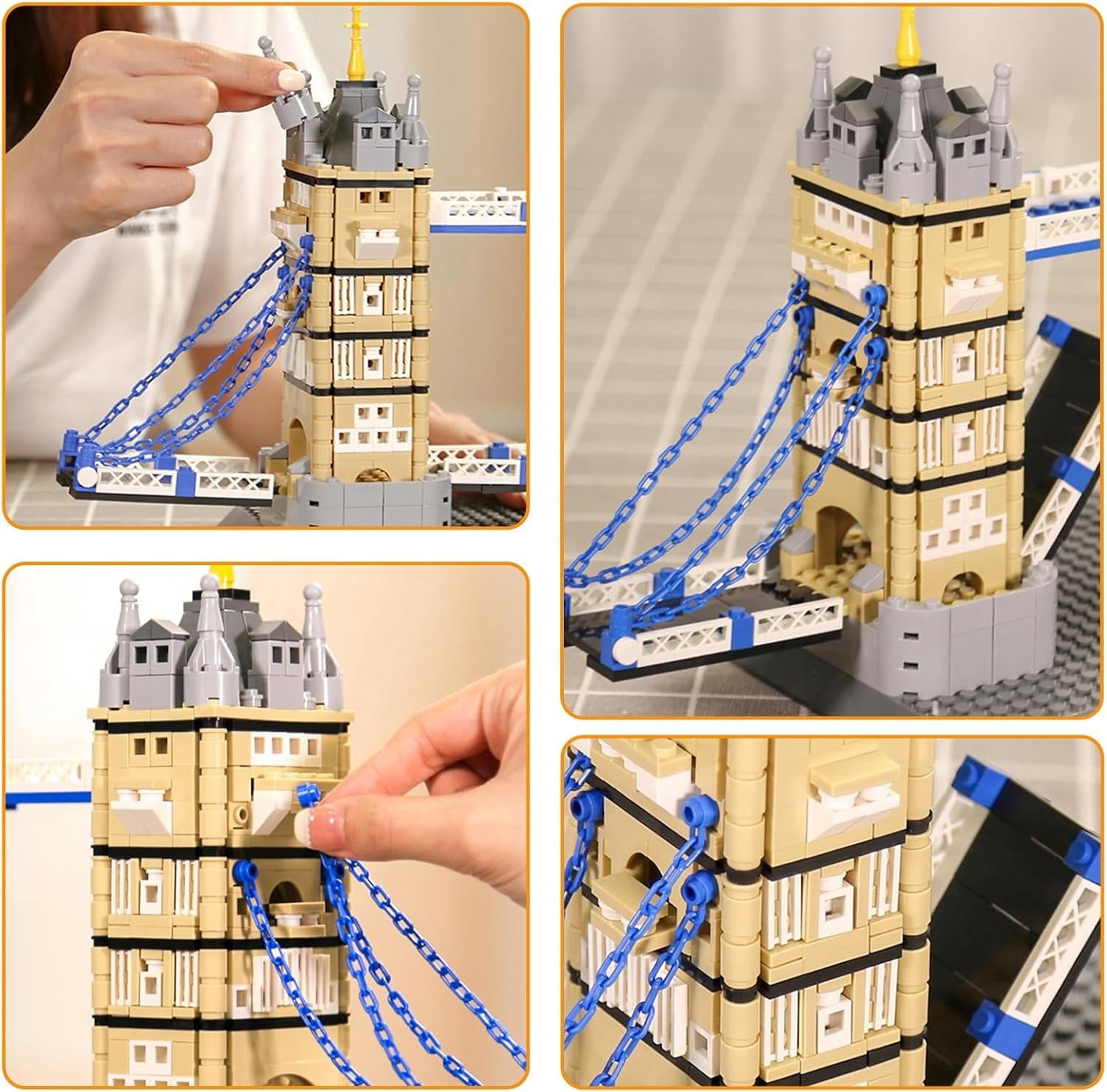 London Bridge Building Blocks Model Set