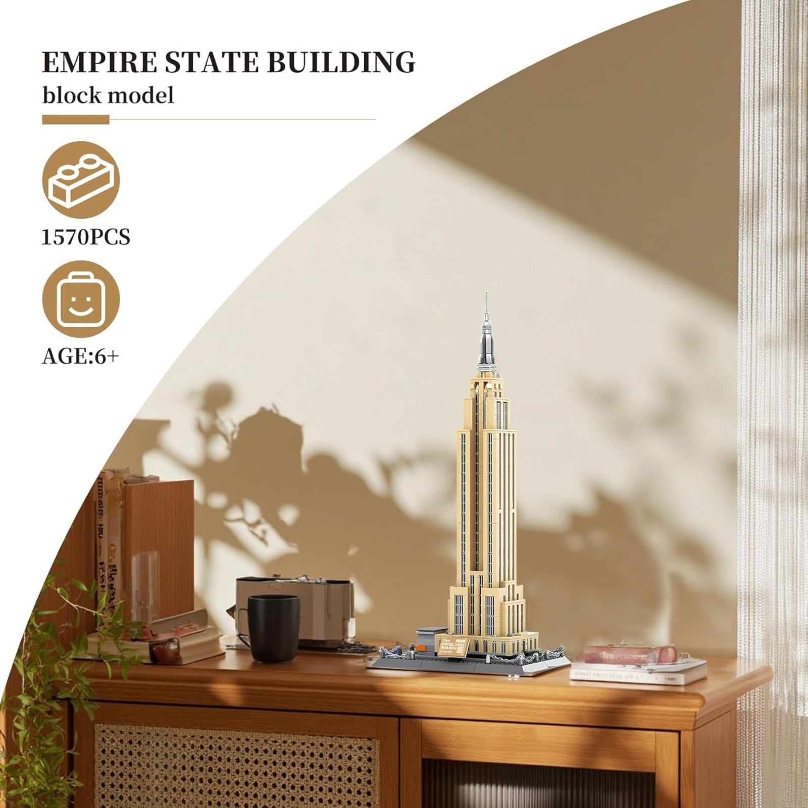 Empire State Building Blocks Set