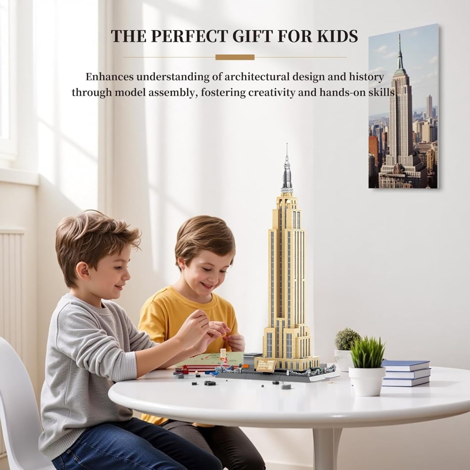 Empire State Building Blocks Set