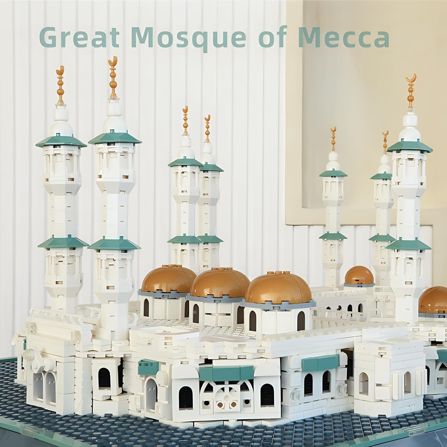 Mosque Architecture Building Blocks Set