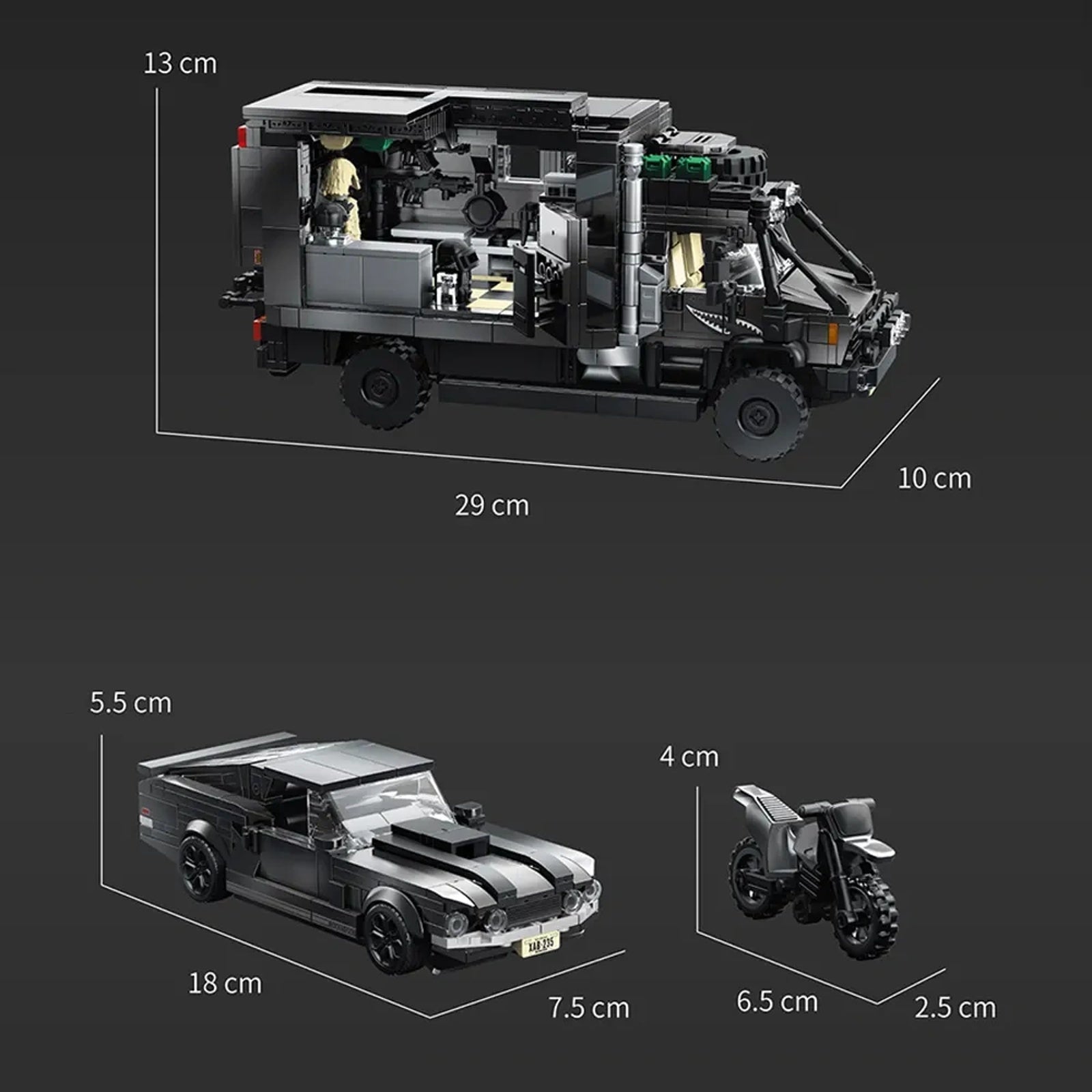 RV Truck Building Block Kit